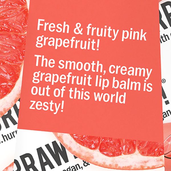 Купить Бальзам для губ HURRAW! Grapefruit Lip Balm Грейпфрут